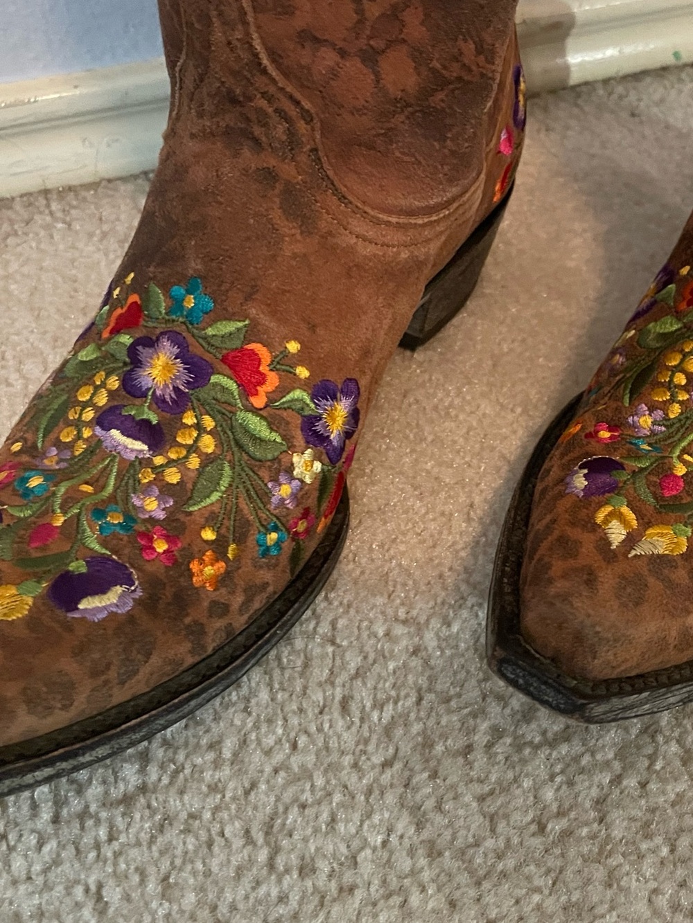 Floral Old Gringo sora boot - Picture 2 of 4
